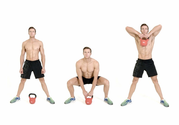 Bài tập Kettlebell Sumo High Pull