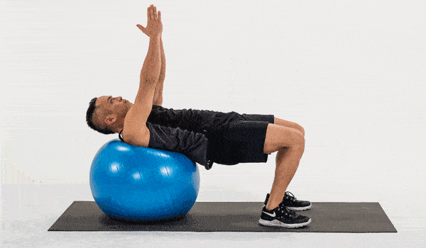 Bài tập Stability Ball Russian Twist