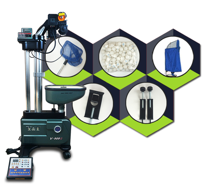 Máy bắn bóng bàn Y&T V-989G