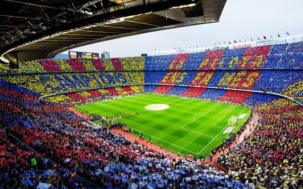 Chiêm ngưỡng top 10 sân vận động bóng đá lớn nhất thế giới !