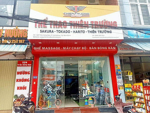 Cửa hàng dụng cụ thể thao Nam Định
