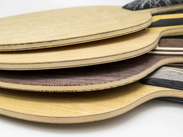 Cốt vợt bóng bàn sử dụng nhiều loại gỗ