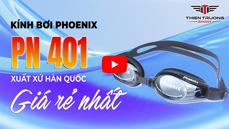 Giới thiệu kính bơi Phoenix PN401