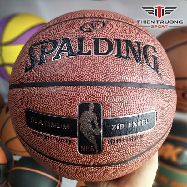 Quả bóng rổ Spalding Platinum ZiO Excel 7 chính hãng, giá ưu đãi