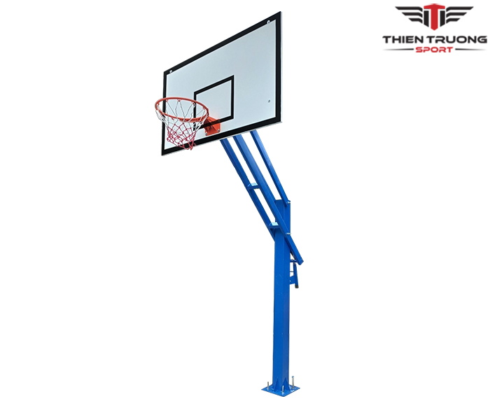 Trụ bóng rổ cố định TT-109 bảng composite điều chỉnh chiều cao!