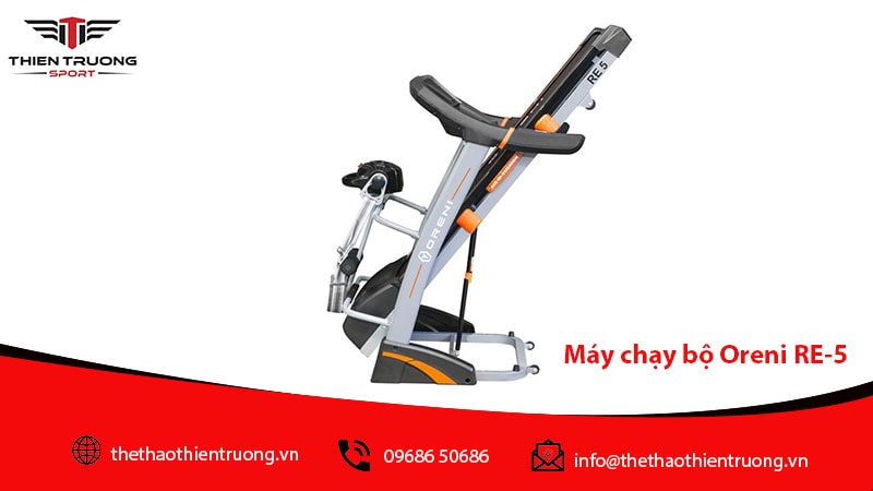 Máy chạy bộ đa năng Oreni RE-5 có khả năng gập gọn