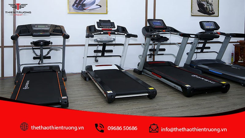 Thiên Trường có nhiều mẫu máy chạy bộ đẹp