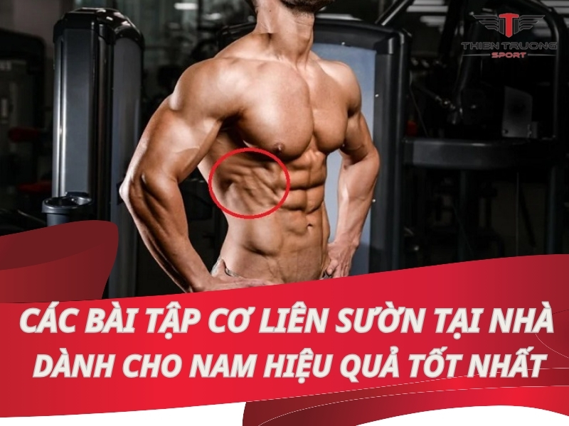 Các bài tập cơ liên sườn tại nhà dành cho nam hiệu quả tốt nhất