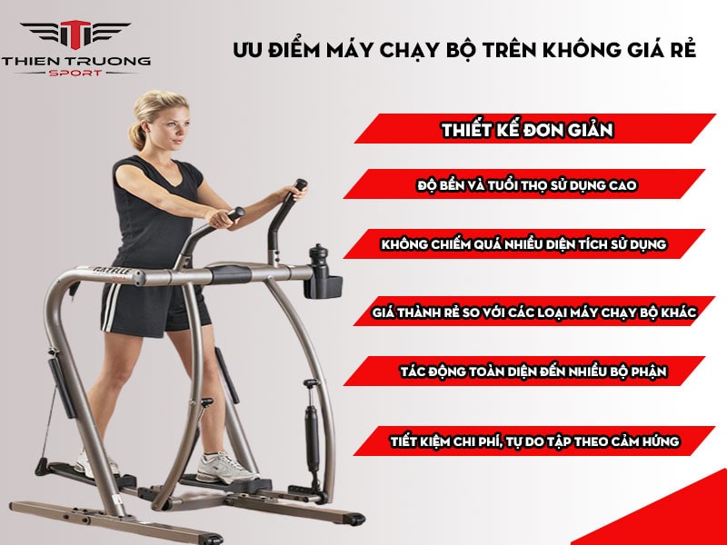 Top 3 máy chạy bộ trên không giá rẻ