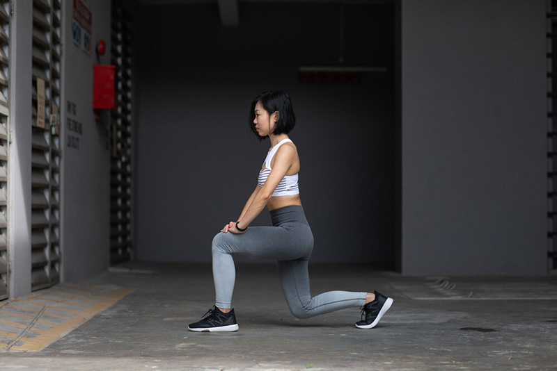 Bài tập bật cao Lunge