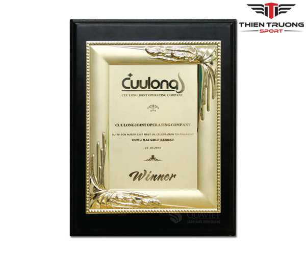 Kỷ niệm chương Luxury 68022025G mạ vàng đẹp, giá rẻ Nhất !