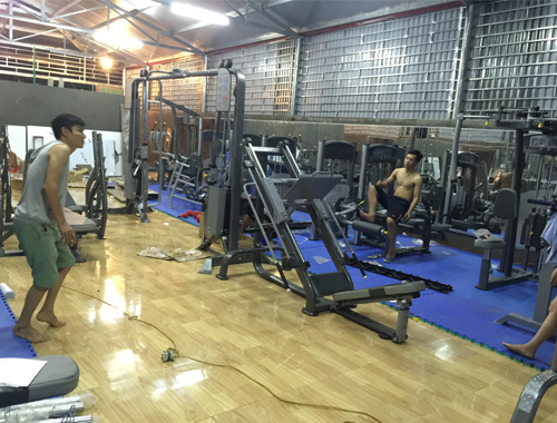 Dự án thi công và lắp đặt phòng tập Gym tại Văn Yên, Yên Bái