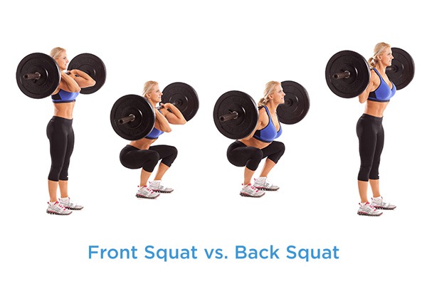 Front Squat và Back Squat
