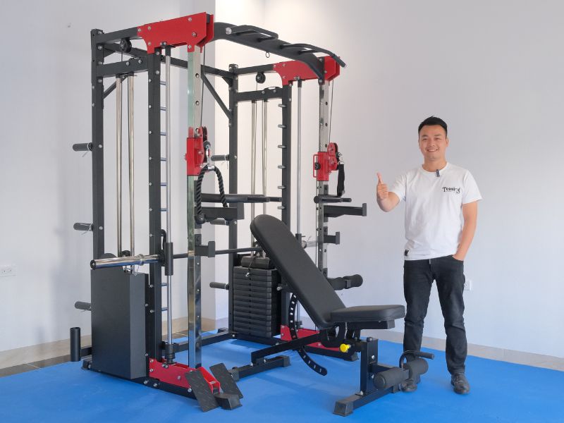 Hình ảnh lắp đặt thực tế giàn tạ K11 