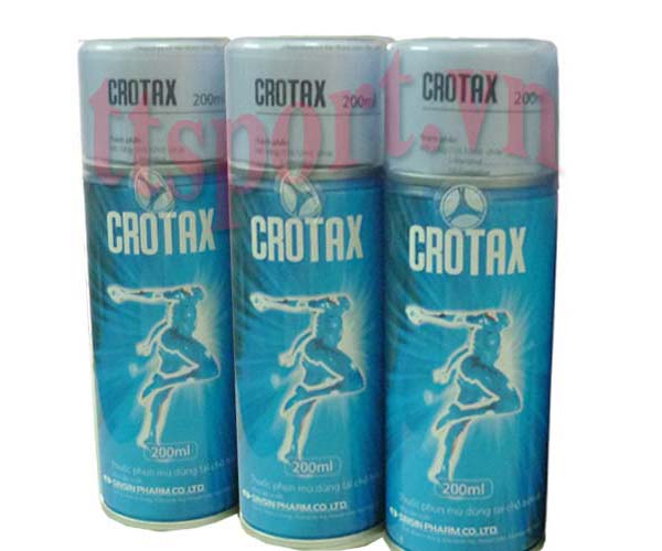 Bình xịt lạnh thể thao Crotax dùng thi đấu thể thao giá rẻ Nhất !