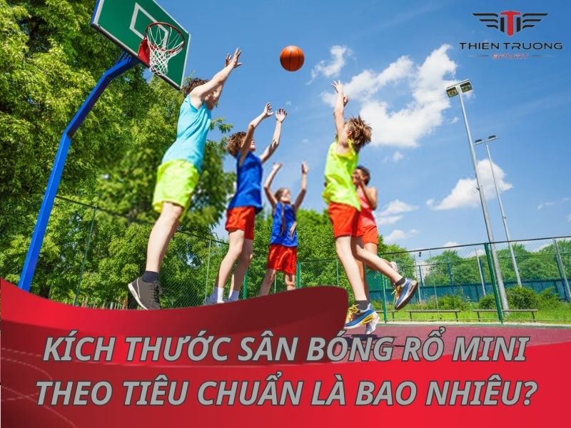 Kích thước sân bóng rổ mini theo tiêu chuẩn là bao nhiêu?