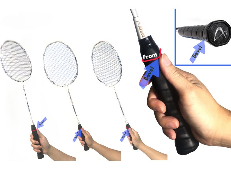 Cách cầm vợt khi thực hiện kỹ thuật phông cầu