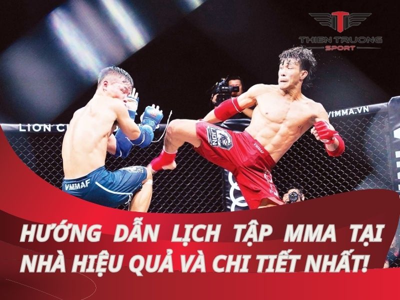 Hướng dẫn lịch tập MMA tại nhà hiệu quả và chi tiết nhất!
