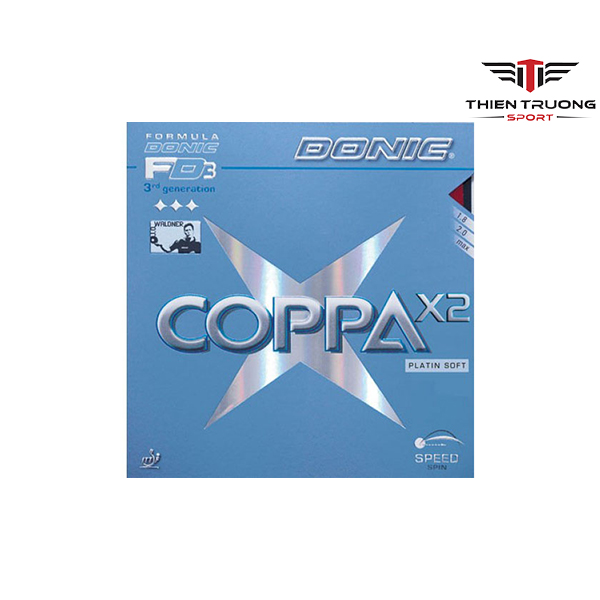Mặt vợt bóng bàn Donic Coppa X2 Platin Soft xịn và giá rẻ nhất