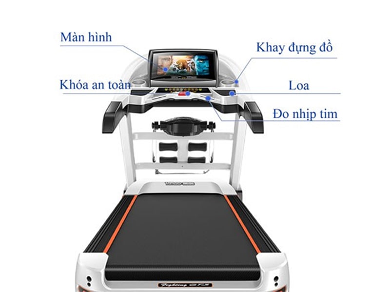 Máy chạy bộ HQ 9600 vận hành mạnh mẽ