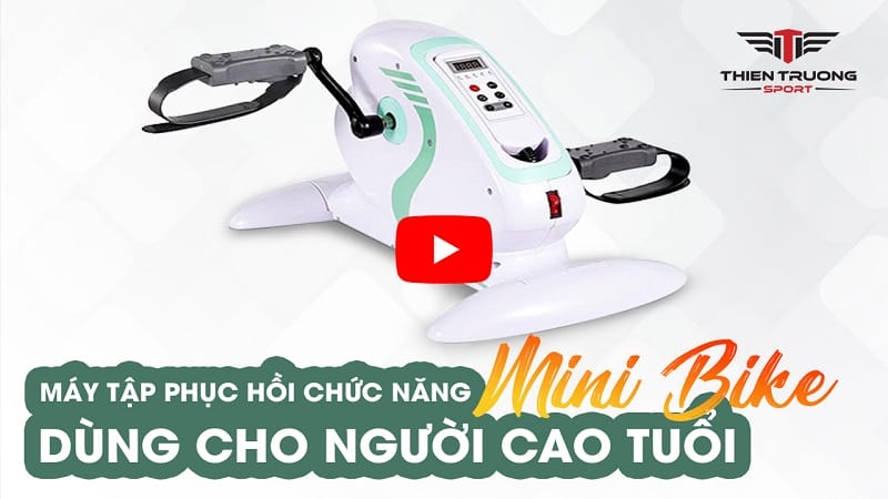 Xe đạp tập phục hồi chức năng mini bike cho người cao tuổi