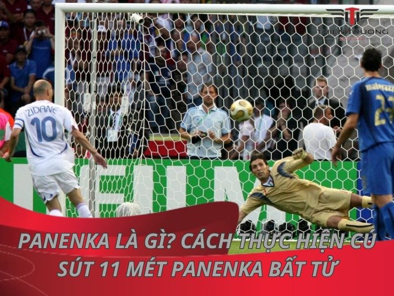 Panenka là gì? Cách thực hiện cú sút 11 mét Panenka bất tử