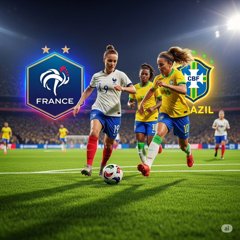 Pháp vs Brazil trận bóng nữ trực tiếp vào đêm 28