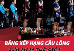 Bảng xếp hạng cầu lông đôi nam thế giới mới nhất 2025