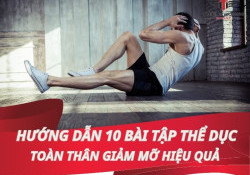 Hướng dẫn 10 bài tập thể dục toàn thân giảm mỡ hiệu quả