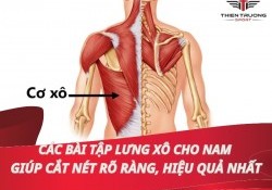 Các bài tập lưng xô cho nam giúp cắt nét rõ ràng, hiệu quả nhất