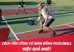 Cách tấn công cú dink bổng pickleball chính xác nhất