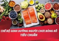 Chế độ dinh dưỡng tiêu chuẩn cho người chơi bóng rổ 