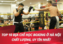 Top 10 địa chỉ học Boxing ở Hà Nội chất lượng, uy tín nhất!