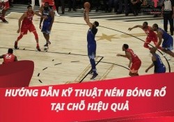 Hướng dẫn kỹ thuật ném bóng rổ tại chỗ hiệu quả