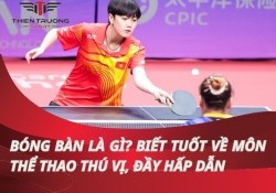 Bóng bàn là gì? Lịch sự hình thành và phát trển bóng bàn