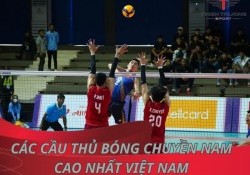 Danh sách 12 cầu thủ bóng chuyền nam cao nhất Việt Nam 