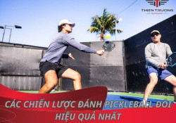 Tổng hợp 10 chiến lược đánh Pickleball đôi hiệu quả nhất