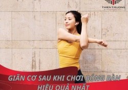 10 bài tập giãn cơ sau khi chơi bóng bàn hiệu quả nhất 