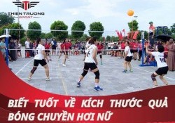 Tìm hiểu về kích thước quả bóng chuyền hơi nữ tiêu chuẩn