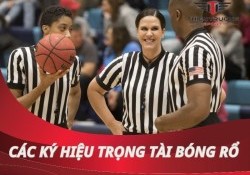 Khám phá các ký hiệu trọng tài bóng rổ bạn nên biết!