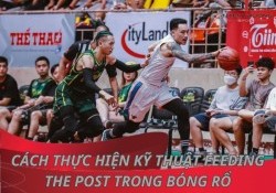 Cách thực hiện kỹ thuật Feeding The Post trong bóng rổ