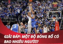 Giải đáp: Một độ bóng rổ có bao nhiêu người theo quy định?