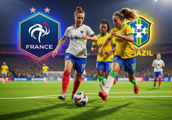 Pháp vs Brazil trận bóng nữ trực tiếp vào đêm 28