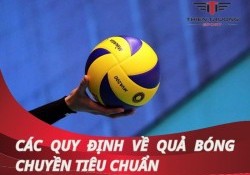 Biết tuốt các quy định về quả bóng chuyền tiêu chuẩn