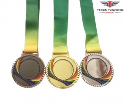 Huy chương thể thao dây 7 màu cao cấp