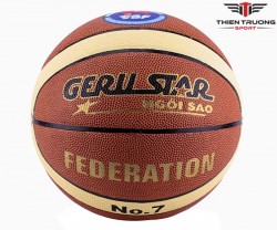 Quả bóng rổ Geru da PU số 7 Federation