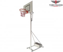 Trụ bóng rổ học sinh Điều chỉnh độ cao từ 2,1m -2,4m